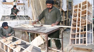 Wooden Cage Making For Breeding Birds  Complete Process