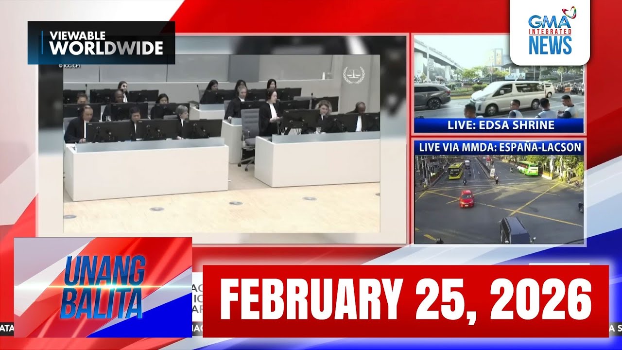Unang Balita sa Unang Hirit: (Part 2) FEBRUARY 25, 2026 [HD]