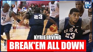 Kobe Fan Reacts to The Story Behind Kyrie Dribbling Through Team USA