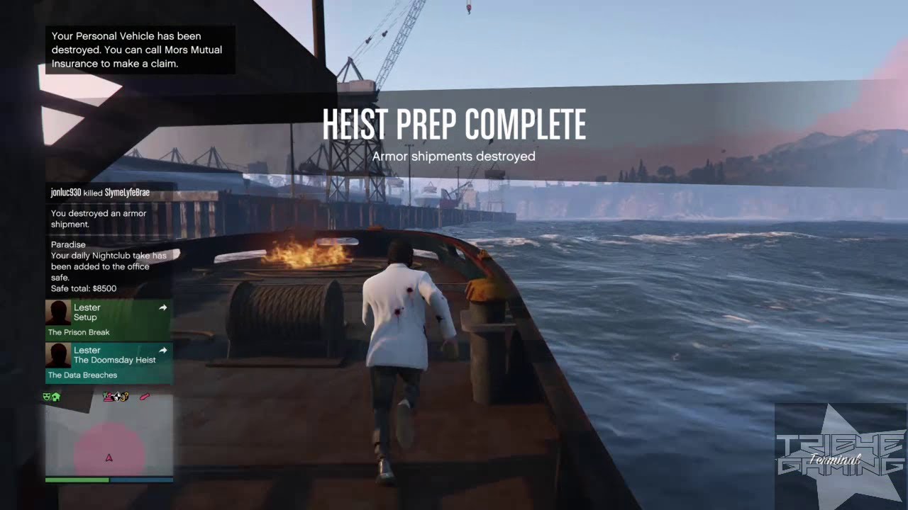 GTA ONLINE THE CAYO PERICO HEIST DESTROYING ARMOR SHIPMENTS PREP YouTube