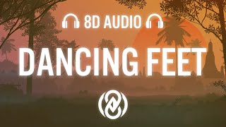 Kygo - Dancing Feet ft. DNCE (Lyrics) | 8D Audio 🎧
