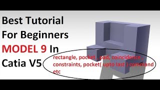 Celebrity tutorial for beginners in catia v5 | model 9 | part design Wealth