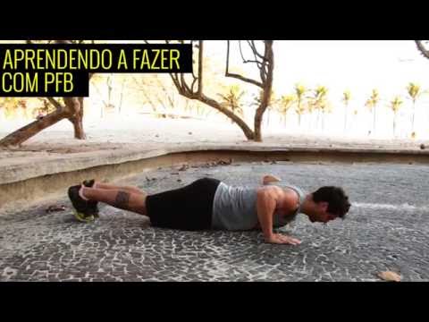 FLEXÃO DE BRAÇOS - APRENDENDO A FAZER COM PFB
