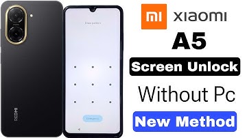 Redmi A5 Hard Reset / Screen Unlock 