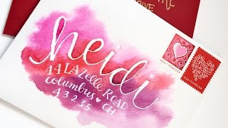 Yes, it can be done & it's easy! Stamping with metallic watercolors! – K  Werner Design Blog