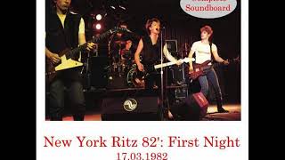 1982 03 17   New York, New York   The Ritz