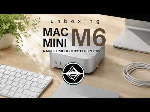 Unboxing Mac Mini M6 | New Computer for Music Production
