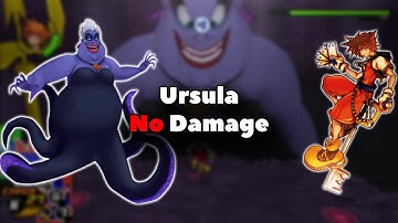 Ursula No Damage/Sleights (Proud/Heavy Restrictions)~Kingdom Hearts Re:Chain of Memories