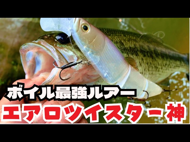バス釣り】流れの中、最強ルアー！デプス「エアロツイスター」が神