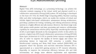 Leveraging Digital Twin and DRL for Collaborative Context Offloading in C V2X Autonomous Driving