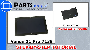 Dell Venue 11 Pro 7139 (T07G001) Access Door How-To Video Tutorial