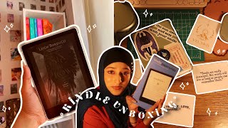 Kindle Paperwhite 11th gen 🍵🌱| unboxing, first impressions, kindle accessories & deco 📖🌿✨