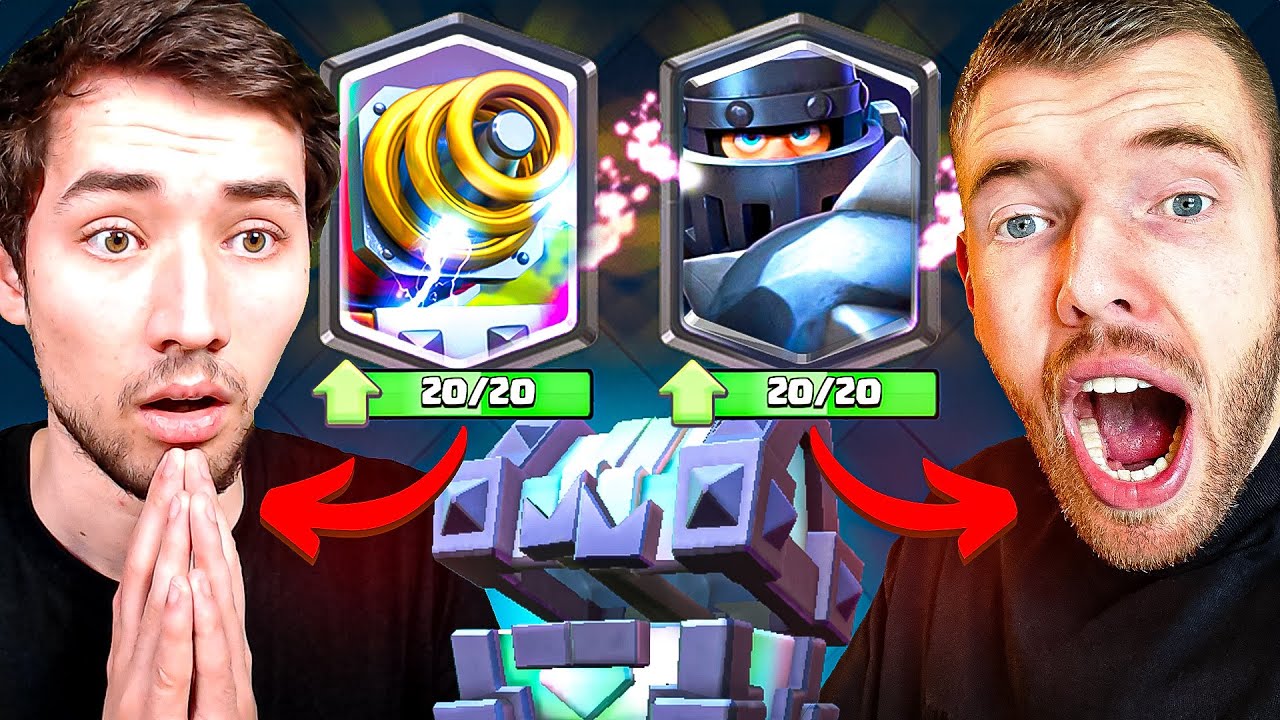 😱🤯LEGENDÄRE KÖNIGSTRUHE = DECK... (BigSpin vs. Jonas) | Clash Royale Deutsch