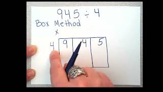 Division with the Box Method