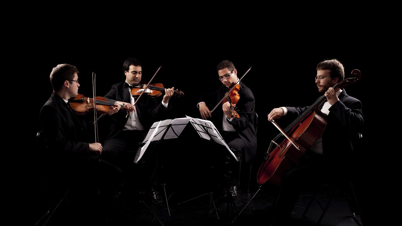 О как чудно сменён, струнный квартет