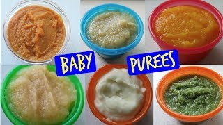 Best baby puree recipes for 4-6 month olds! first food! stage 1
weaning! today's include sweet potato puree, pumpkin apple pear pu...