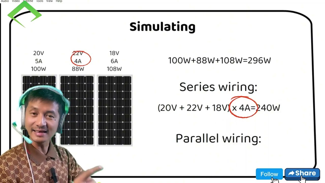 မတူညီသော ဆိုလာ ချပ်တွေကို ပေါင်းလို့ရလား?