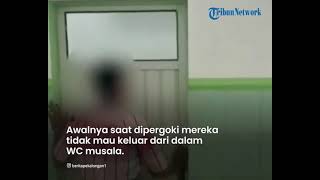 Sejoli Bocil Tertangkap Basah Berduaan Toilet Musala