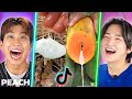 Koreans React To TikToks That Feel So WRONG! | Peach Korea