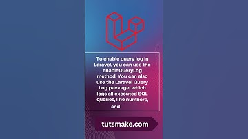 How to enable query log in Laravel #enable #get #db #database #mysql #query #log #laravel11 #laravel
