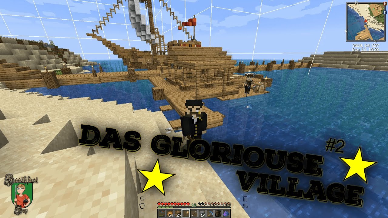 Das gloriouse Village #2 - Die Fischerhütte - MineColonies 1.15.2