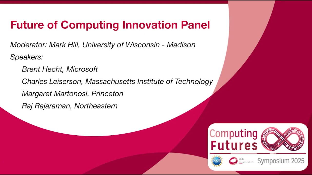 Computing Futures Symposium: Future of Computing Innovation