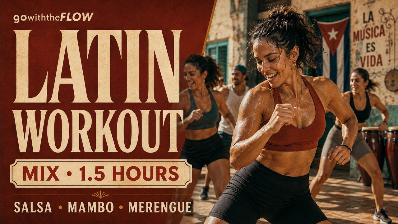 Música Latina para Hacer Ejercicio 💪 Latin Workout Mix, Salsa, Mambo & Merengue