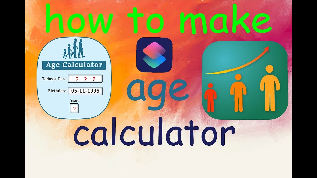 how to make age calculator in iPhone | age calculator | iPhone tips and ...
