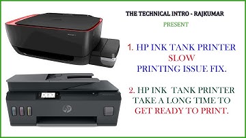 HP INK TANK PRINTER SLOW PRINTING ISSUE FIX. INK TANK PRINTER TAKE A LONG TIME TO GET READY TO PRINT
