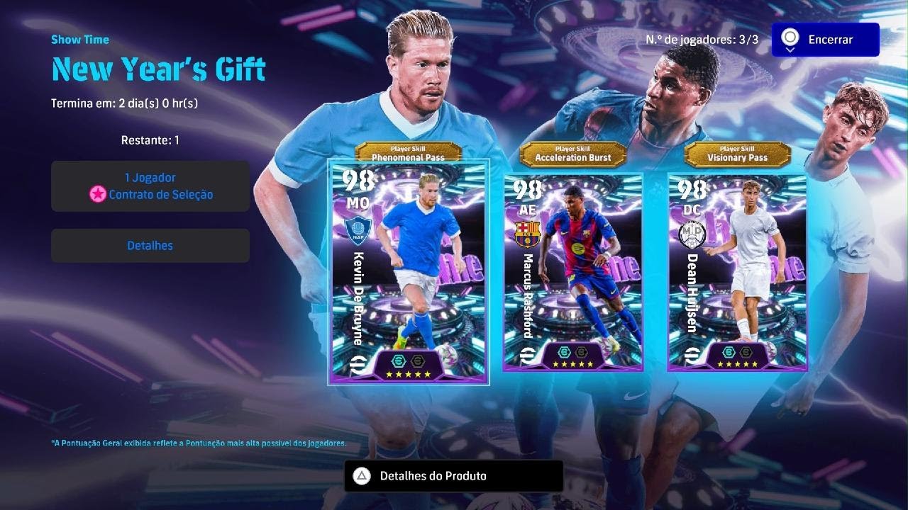 ESCOLHI O DE BRUYNE NA CONTA 2 PRESENTE DA KONAMI EFOOTBALL 26