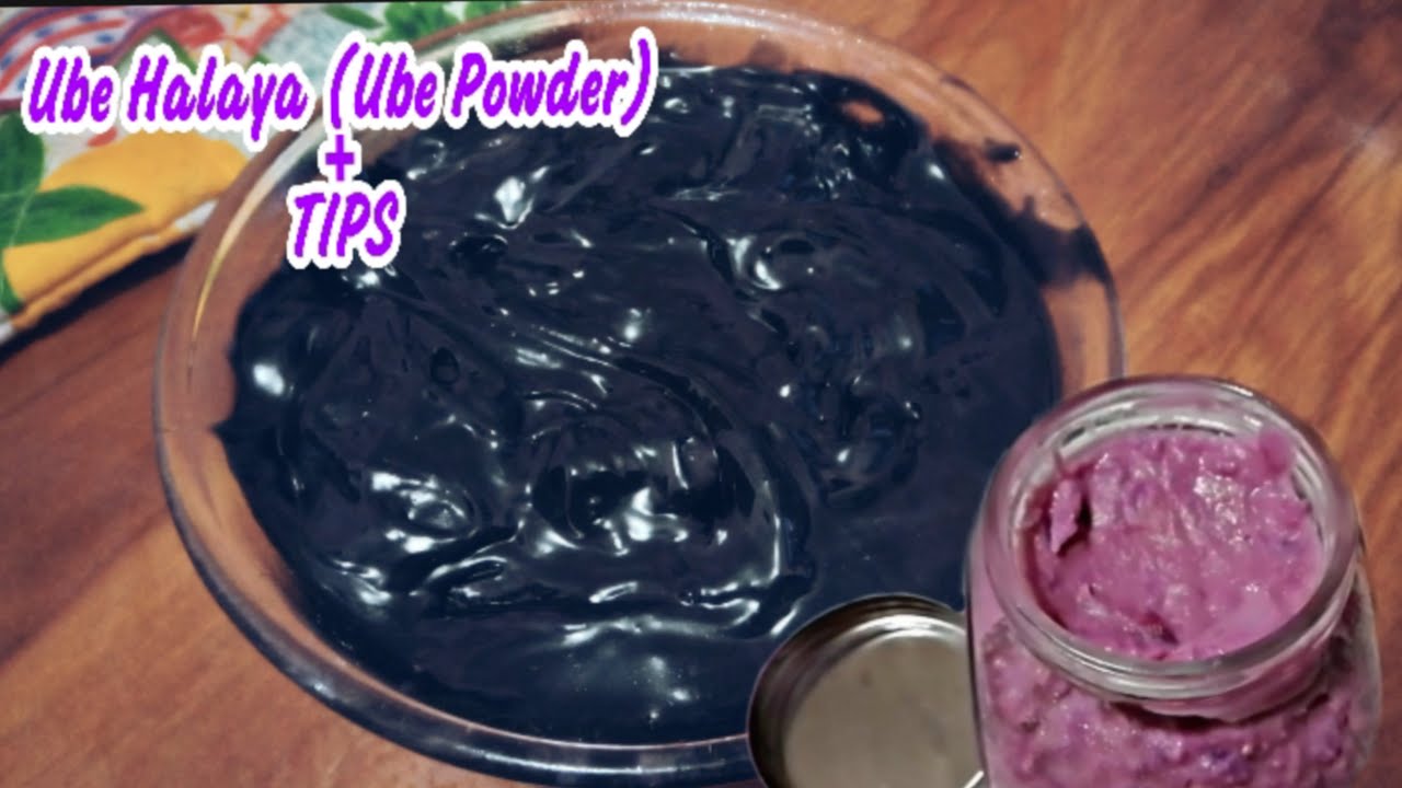 How to make UBE Halaya using Ube Powder + Tips YouTube