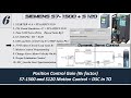 MS05h. [Siemens S120 #6] How to Tune the TO Positioning Closed Loop Gain Kv in TIA Portal