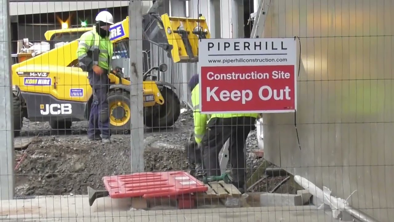 Work ongoing at BFS on terminal renovation February 2025