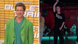 Brad Pitt Reacts To Daughter Shiloh's Dancing Skills After Her Dance Videos Went Viral