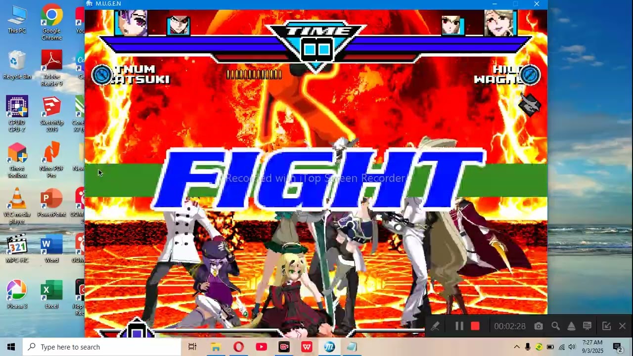 Under Night In Birth II Sys Celes Party Part 2 Patch MUGEN Battle!!!