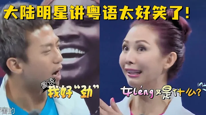内地明星听香港明星讲粤语一脸懵！邓超讲一句全场笑翻！李健听不懂直接开溜！ #粤语 #娱乐 #真人秀 - 天天要闻