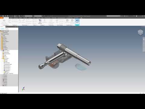 Inventor section view (partecipating members)