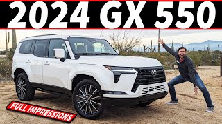 The All-New 2024 Lexus GX 550 Takes a HUGE Leap into the Luxury Overlanding SUV Segment