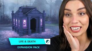 Exploring The Ancient Crypt!  | The Sims 4 Life and Death (part 3)