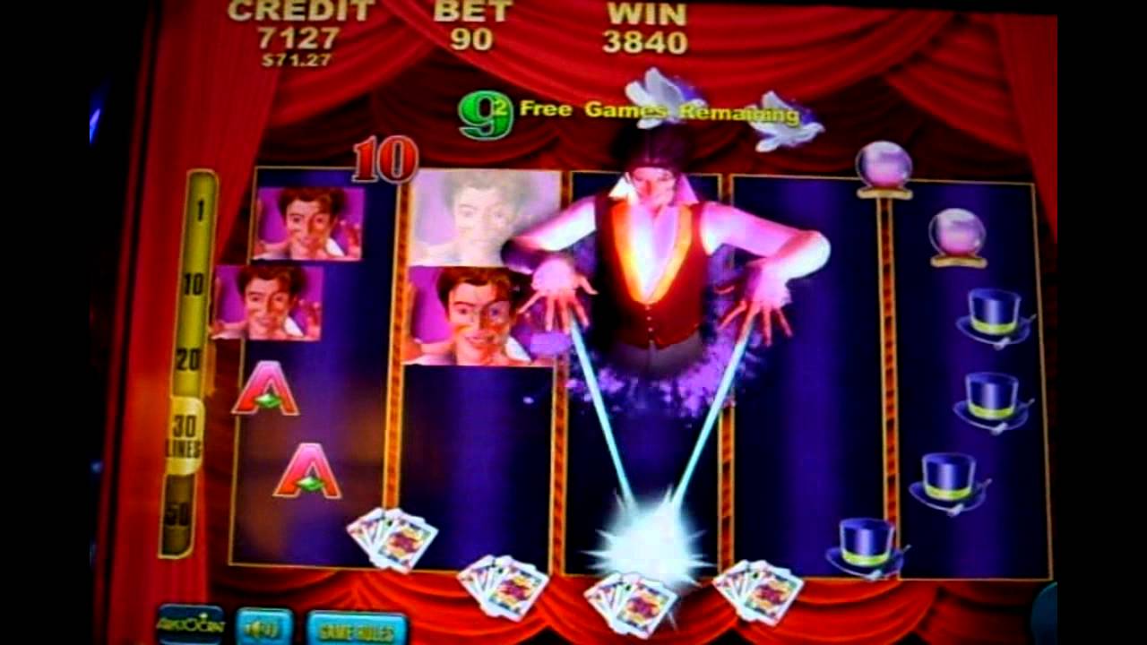 Touch of Magic BONUS 1c slots from Aristocrat gaming - YouTube