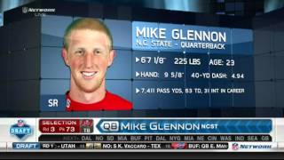 Mike Glennon drafted at No 73 by Tampa Bay Buccaneers