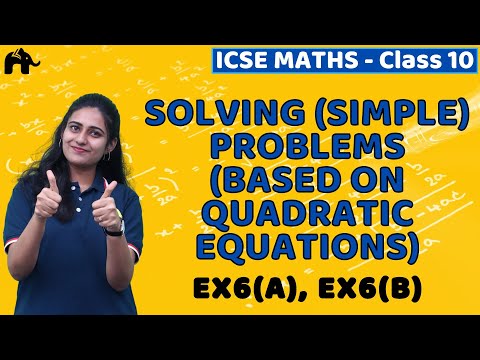 Solving Problems Quadratic