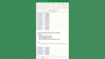 Filter Data Dynamically With Excel FILTER Function - Excel Tips and Tricks #shorts