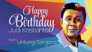 Ultah Judi Kristianto - Untung Sonjaya