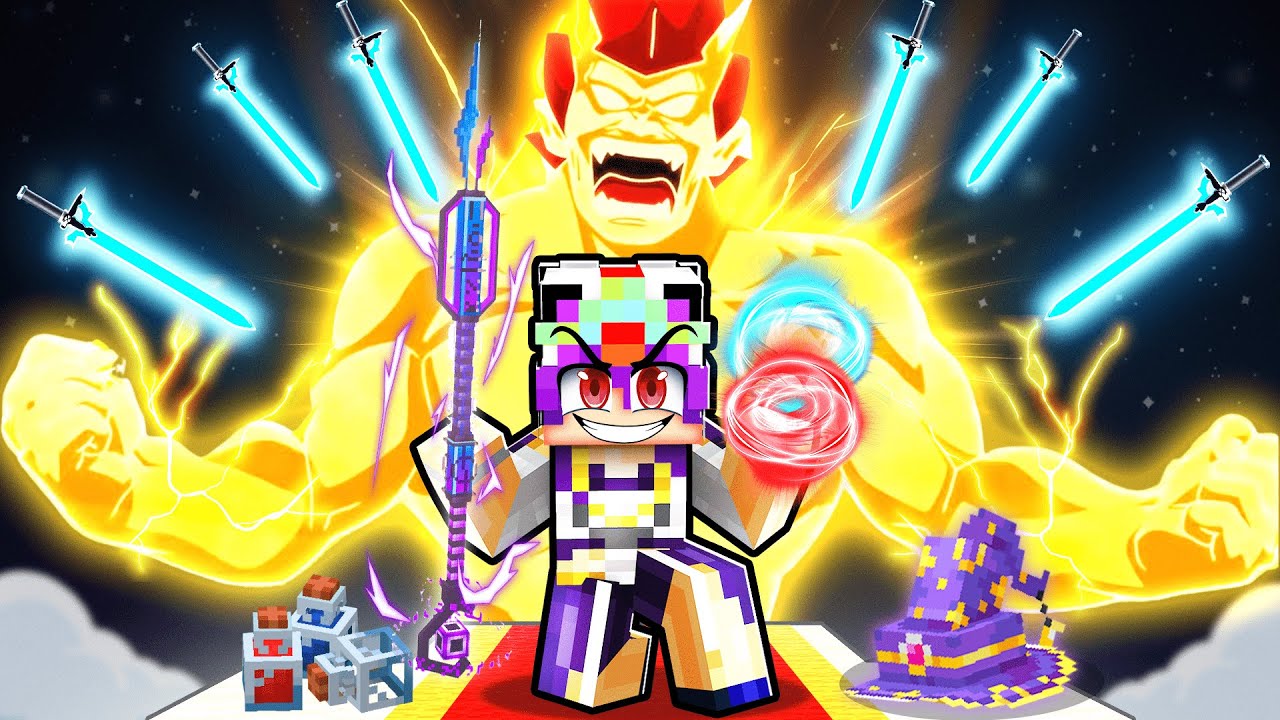 Devenir le ROI des SORCIERS sur Minecraft !