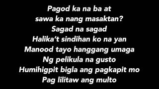 PAHINGA - Al James (Lyrics)