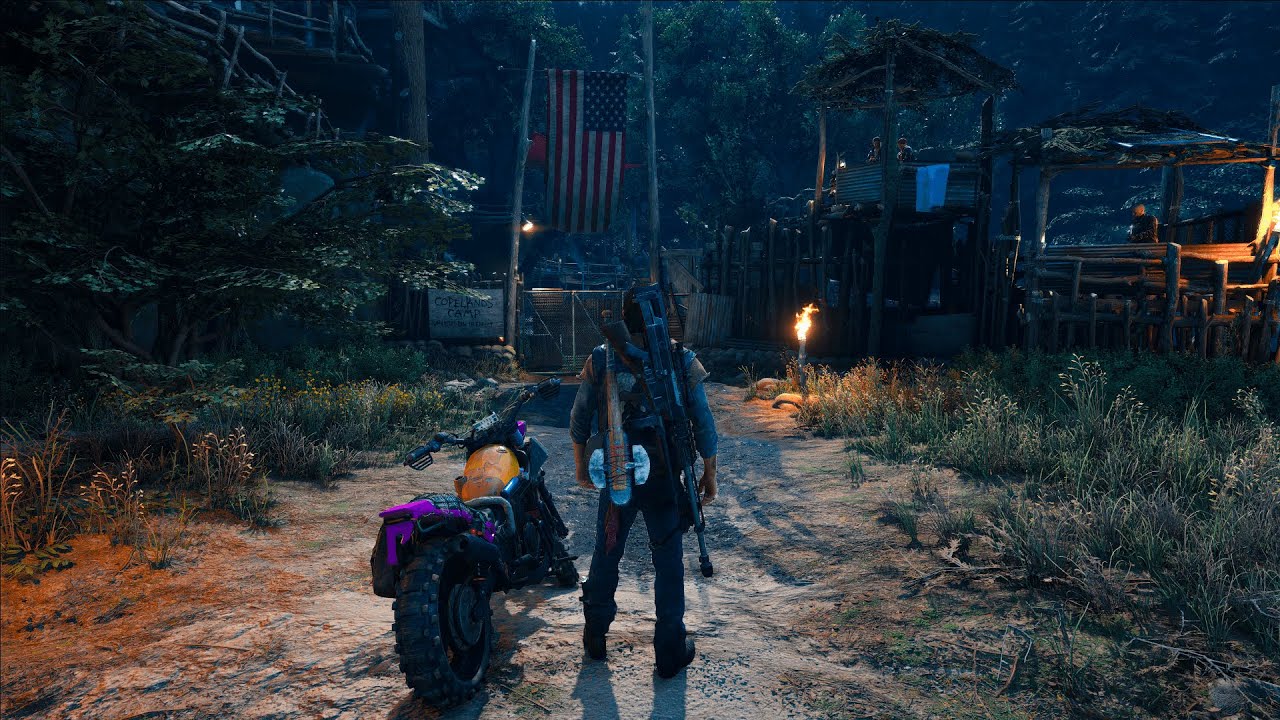 Days Gone No HUD Ultra Realistic Graphics Gameplay - Free Roam & Combat Gameplay Showcase |Maxed Out