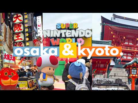 4 days in Osaka & Kyoto (Dotonbori, Universal Studios, Fushimi Inari) thumbnail