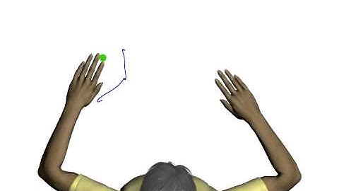 KST: Visually Guided Reaching, Healthy Subject