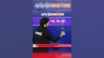 LCM find|maths short trick|crazy maths|navneet sir|viral math